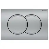 Geberit Delta 01 Клавиша смыва, матовый хром (115.107.46.1)