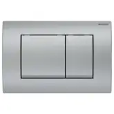 Geberit Delta 30 Клавіша змиву, матовий хром (115.137.46.1)