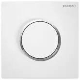 Geberit Sigma 10 Кнопка для пісуара, білий/хром (116.015.KJ.1)