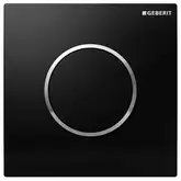 Geberit Sigma 10 Кнопка для пісуара, чорний/хром (116.015.KM.1)