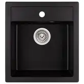 Кухонная мойка Qtap CS 5046 Black (QT5046BLA404)