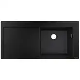 Hansgrohe S514-F450 Кухонная мойка, Graphiteblack (43314170)