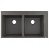 Hansgrohe S510-F770 Мойка кухонная, Stonegrey (43316290)
