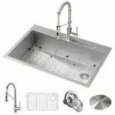 Kraus Loften KCH-1000 Кухонный комплект, нерж. сталь (KCH-1000)