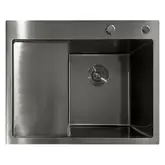 MIXXUS MH6350R Мойка Nano-Black, графит (MI7047)