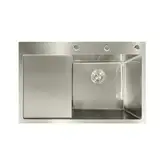 Мойка MIXXUS MH7849R NANO-SILVER, нержавейка (MI7050)