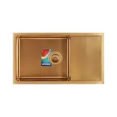 MIXXUS MX7844-200 Мойка кухонная, золото PVD (MX0563)