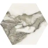 Керамогранит Almera Ceramica Calacatta Majestic Hex 24 х 20 см 484474
