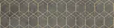 Плитка підлогова Softcement Graphite Decor Geo POL 29,7x119,7x0,8 код 7498 Cerrad (5903313317498)