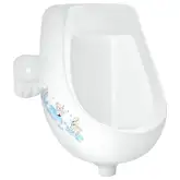 Qtap Baby Підвісний пісуар, білий з малюнком (QT2388U460EWD)
