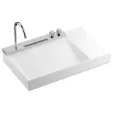 Раковина Hansgrohe Avalegra AquaUnit 78 х 47,5 х 10 см, без переливу, з функцією QuickClean+, із змішувачем, Chrome 22473000