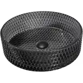 Умывальник (раковина) MEXEN AURA BLACK накладной (MEX-24013970)