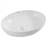 Mixxus Premium ELLIPSE-0102 Раковина накладна, біла (MP6551)