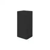 Nic-Design Умивальник окремо стоячий Nic Design Semplice 40х40х85 см без переливу, зі зливом в стіну, Antracite матовий (001372013)