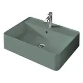 Nic-Design Умивальник на стільницю Nic Design Semplice 60х45х16 см з отвором під змішувач, Salvia матовий C/F (001384067 CF)