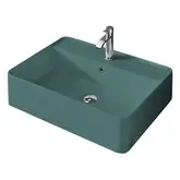 Nic-Design Умивальник на стільницю Nic Design Semplice 60х45х16 см з отвором під змішувач, Amazzonia глянець C/F (001384077 CF)