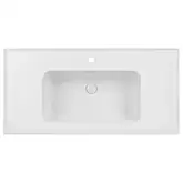 Раковина Qtap Albatross A 1000х500х230 White с донным клапаном QT01115100AW