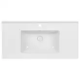 Раковина Qtap Albatross Q 1200х480х230 White с донным клапаном QT01115120QW