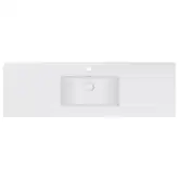 Раковина Qtap Albatross E 1500х460х180 White с донным клапаном QT01119150EW