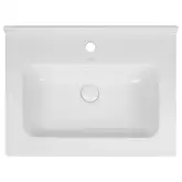 Раковина Qtap Albatross 01 610х467х195 White с донным клапаном QT0111FL8167AW
