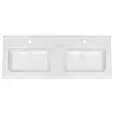 Раковина Qtap Albatross 1210х467х195 White с донным клапаном QT0111FL8167GW