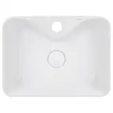 Раковина-чаша Qtap Crow 400х300х140 White с донным клапаном QT05117040JW