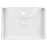 Раковина-чаша Qtap Crow 515х370х120 White с донным клапаном QT0511A064W