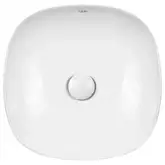Раковина-чаша Qtap Kolibri 370х370х120 White с донным клапаном QT10118037FW