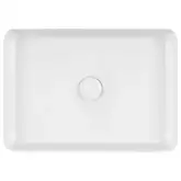 Раковина-чаша Qtap Tern 500х350х145 White с донным клапаном QT1711A055W