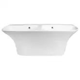 Раковина подвесная моноблок Qtap Virgo 1000х410х360 White с донным клапаном QT1811G760W