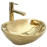Rea Sofia Gold Умивальник накладний, золотий (REA-U9015)