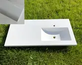 Snail Юнона R Умивальник-стільниця, білий мат (142A100M)