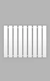 Genesis Aqua Полотенцесушитель Genesis-Aqua Batteria 100x60 см, белый (34021)