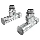 Кран кутовий Laris 1/2" - 1/2" Звичайний 2шт. (LX-4702) (71401062)