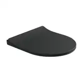 Кришка для унітазу Flaminia APP 42x37 h2.5 cм, slim short soft-closing, Carbone (APCW07) (APCW07CAR)