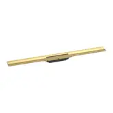 Верхня частина зливу для душу Hansgrohe RainDrain Flex для каналу (пристінний) 90 см, Polished Gold Optic (56052990)