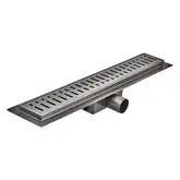 KOER FD35-70x500 Трап душовий під плитку, графіт (AC0657)