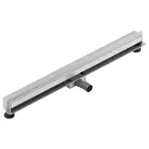 Трап для душа MEXEN FLAT WALL 2в1 настенный CHROME хром 110 см (MEX-1030110)