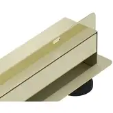 Трап для душа MEXEN FLAT WALL 2в1 настенный GOLD золотой 100 см (MEX-1530100)