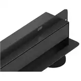 Трап для душа MEXEN FLAT WALL 2в1 настенный BLACK черный 100 см (MEX-1730100)