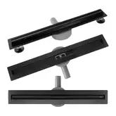Rea Neox 60 Slim PRO BLACK Трап для душу, чорний (REA-G2700)