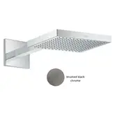 Верхній душ Axor Showersolutions 240х240 1jet з власником, brushed black chrome (10925340)