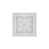 Душова лійка BOSSINI DREAM-CUBE 4LED білий для підвісної стелі 37x37сm, хром (H37397000030016)