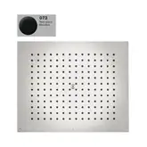 Верхній душ BOSSINI DREAM-RECTANGULAR для підвісної стелі 57x47сm, mat black (H38391000073016)