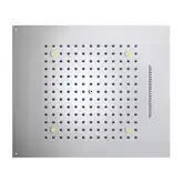 Верхній душ BOSSINI Dream / 2 дощ, водоспад, 4RGB LED, для підвісної стелі 57x 47сm, хром (H38906000030016)
