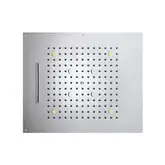 Верхній душ BOSSINI DREAM / 3 дощ, каскад, туман спрей, 4RGB LED, для  підвісної стелі 57x47сm, хром (H38935000030016)