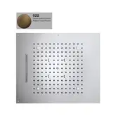 Верхній душ BOSSINI DREAM /3 дощ, каскад, туман спрей, 4LED, для підвісної стелі 57x47сm, antique brass (H38940000022016)