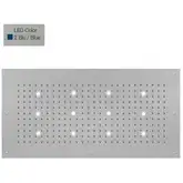 Верхній душ BOSSINI DREAM-XL RECTANGULAR, 12LED (синій), для підвісної стелі 100x50сm, хром (WI0382000030216)