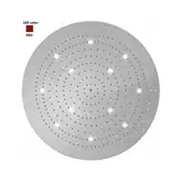 Верхній душ BOSSINI DREAM-XL OKI, 12LED (червоний), для підвісної стелі d100сm, хром (WI0384000030116)