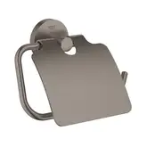 Тримач туалетного паперу з кришкою Grohe Essentials, темний графіт (40367AL1)